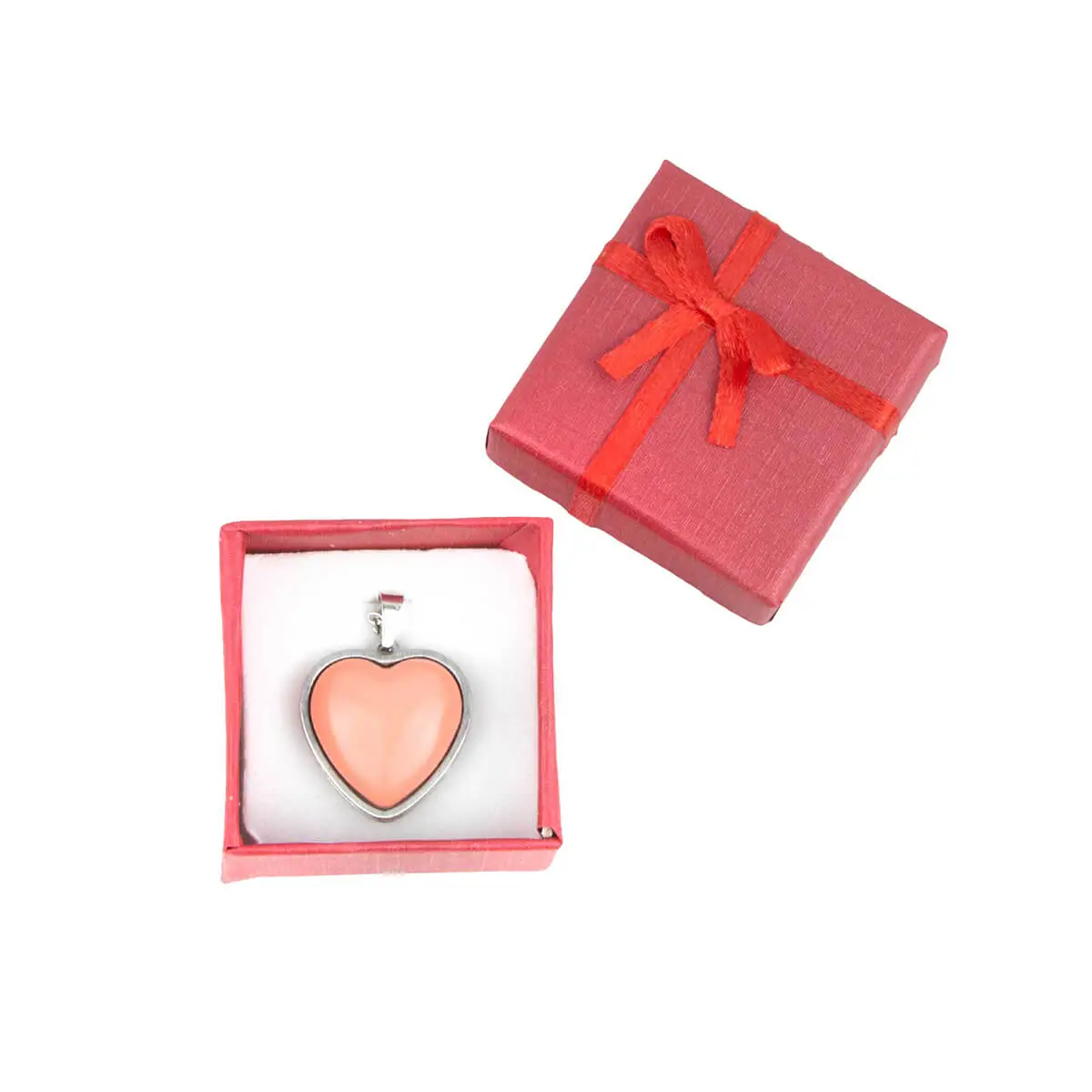 Glow in the Dark Heart Pendant - Stainless Steel Necklace - Image 12